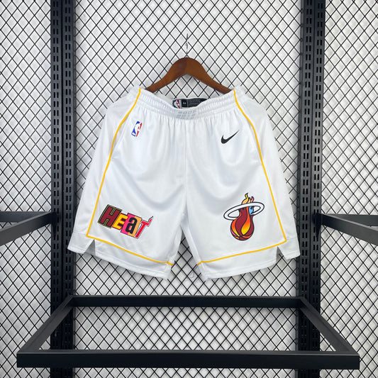 Miami Heat Shorts White Special